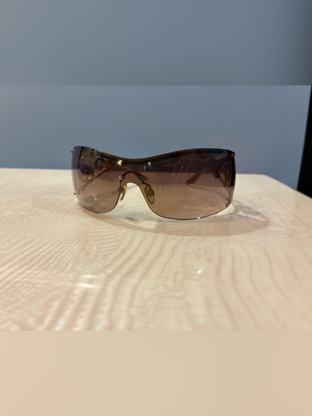 Armani Exchange Metallic Sunglasses.